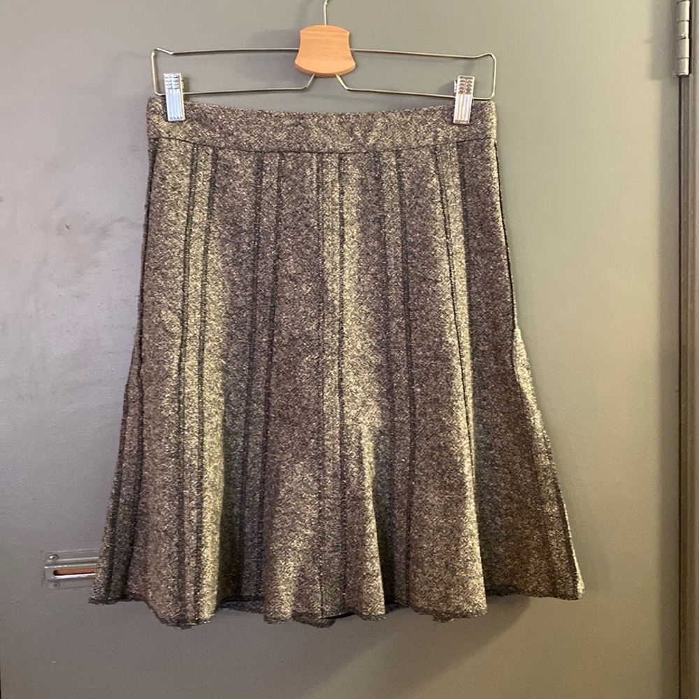 Club Monaco Fit & Flare Wool Silk Skirt EUC